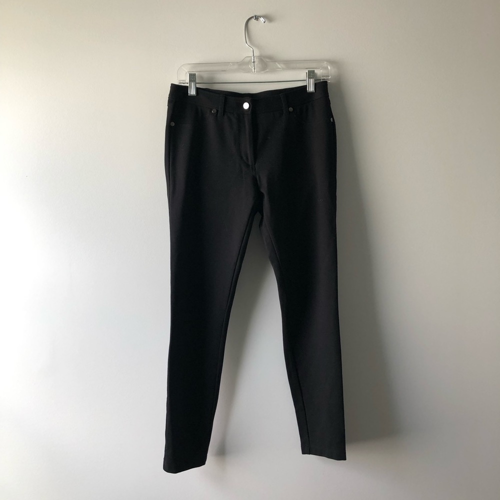 J. Mclaughin black skinny pants